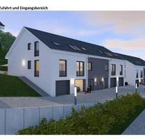 Neubau 2021 Siegen Eiserfeld: 3 Zimmer Wohnung Küche Terrasse FBH