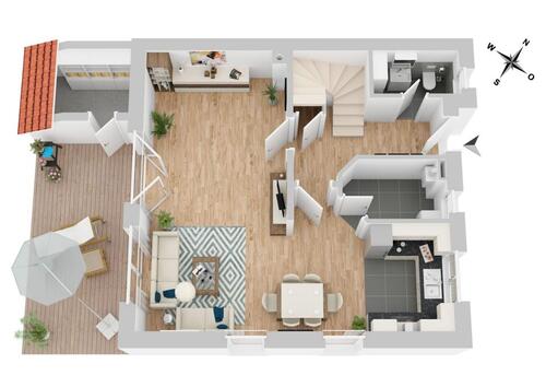 Foto - Doppelhaushälfte in Delmenhorst zum Kaufen