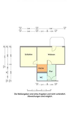Foto - Etagenwohnung in Merseburg zur Miete