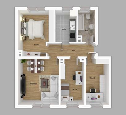 Foto - Gemütliche 4- Zimmer Wohnung in Rauenstein!