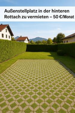 Foto - Außen Stellplatz in der hinteren Rottach zu vermieten - 50 € mtl