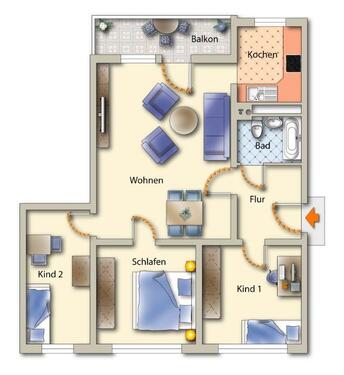 Foto - 4 Zimmer Etagenwohnung zur Miete in Freiberg