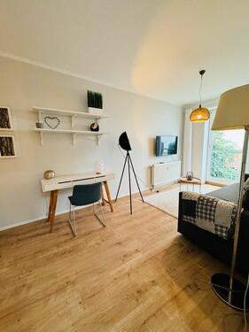 Foto - 1 Raum Wohnung Leipzig Südvorstadt, extra Wohnküche, Bad