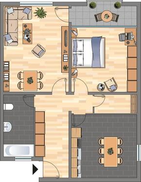 Foto - 2 Zimmer Etagenwohnung zur Miete in Velbert