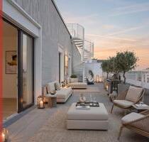 Düsseldorf-Derendorf: Penthouse im Quartier maxfrei – Urbane Eleganz auf höchstem Niveau!