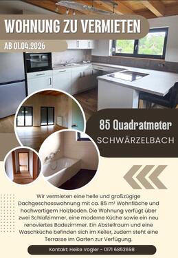 Foto - Helle moderne Wohnung - 720,00&nbsp;EUR Kaltmiete, ca.&nbsp; 85,00&nbsp;m&sup2;