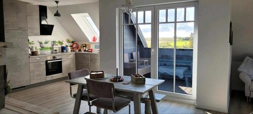 Foto - Dachgeschosswohnung mit Loggiaa auf Nordstrand