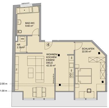 Foto - 2 Zimmer Etagenwohnung in Zwickau