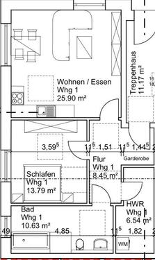 Foto - Erdgeschoßwohnung in Bremerhaven zur Miete