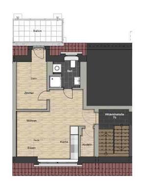 Foto - Etagenwohnung zur Miete in Bruchsal