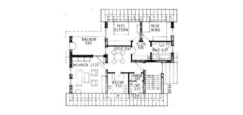 Foto - 3,5 Zimmer Dachgeschoss-Wohnung in TBB