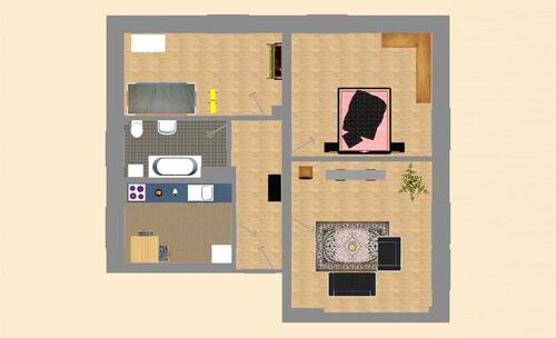 Foto - 3 Zimmer Etagenwohnung in Hohndorf