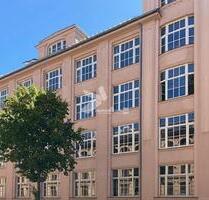 Büro mit Industriecharme im historischen Grafikerviertel! Flexible Mietkonditionen! Parkplätze vorh. - Leipzig Mitte