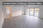 Foto - Helle, vollständig sanierte 3-Zimmer-Wohnung in Rosenheim,!Balkon