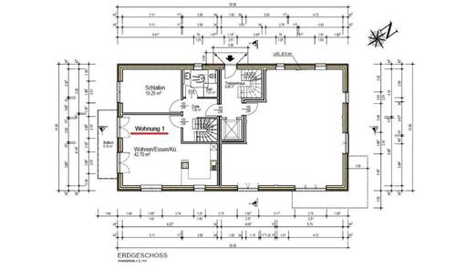Foto - 4-Zimmer-Wohnung - 153m² Wfl. - Barrierefrei - Balkon - Terrasse