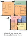 Foto - Hübsche 2 Zimmer-Wohnung in ruhiger Lage