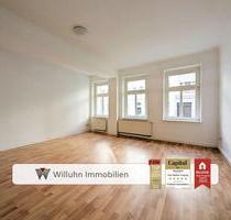 Zentrumsnahe aber ruhige Lage: Große 1RW im Nordosten Leipzigs | Balkon mit Gartenblick