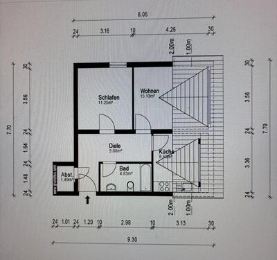 Foto - Charmante 2-ZKB-Wohnung mit Einbauküche in zentraler Lage