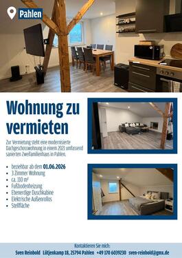 Foto - Moderne 3 Zimmerwohnung - 900,00&nbsp;EUR Kaltmiete, ca.&nbsp; 110,00&nbsp;m&sup2;