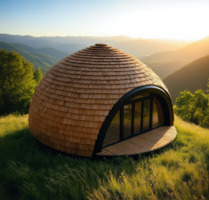 Kuppelhaus StiloHaus Comfort 4 –Ganzjahreshaus 50 m²+18 m²Galerie - Berlin Mitte