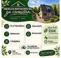 Obergeschosswohnung mit Garten, Stellplatz & Einbauküche - Barnstorf
