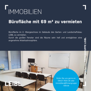 Foto - Büro- oder Schulungsfläche - 1.234,00 EUR Kaltmiete, ca.  69,00 m²