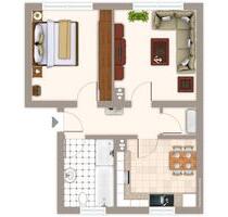 2-Zimmer-Wohnung in Mönchengladbach Bonnenbroich - Geneicken