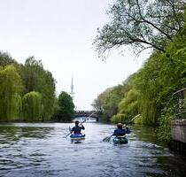 WG-fähig & direkt am Wasser: Hamburg pur auf 300m (Wasser, Grün, U-Bahn, Discounter etc.)
