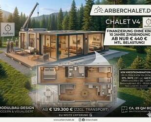 Modernes 69qm Chalet V4 – Neubau ab nur 440€ mtl. Finanzierung! - Regensburg Brandlberg