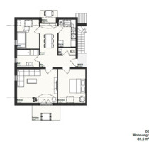 Schöne und helle 3 Zimmer-Wohnung im DG, in 72379 Hechingen
