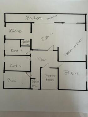 Foto - 4 Zimmer Wohnung - 1.400,00 EUR Kaltmiete,