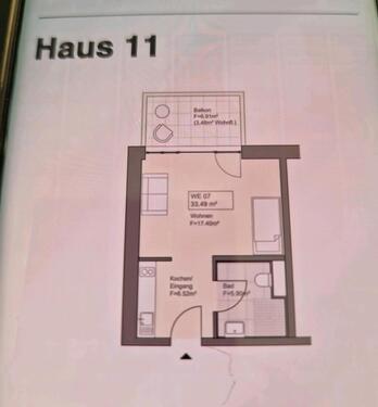 Foto - 1 Zimmer Etagenwohnung zur Miete in Kassel