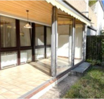 Helle, gepflegte 3-Raum-Wohnung mit Wintergarten und Garten in St - Stuttgart Mühlhausen