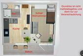 Foto - Mietwohnung Wohnung schön hell mit Balkon 1 Person