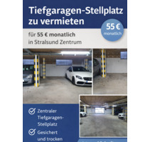PKW Tiefgarage Stellplatz in Stralsund – Prohner Straße