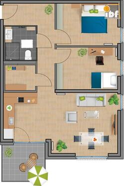 Foto - 3 Zimmer Etagenwohnung in Alsdorf