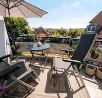 Helle 3-Zimmer-Maisonette (70m²) mit Südbalkon & EBK in top Lage - Meerbusch