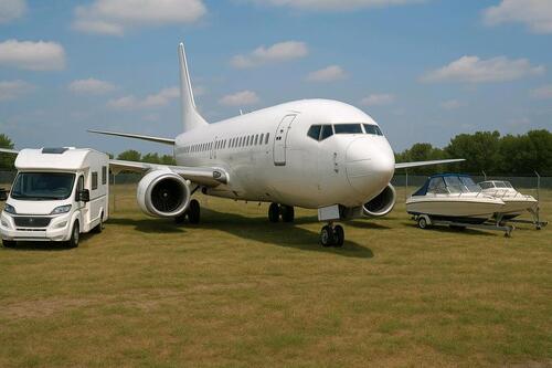 Foto - Stellplatz für Boote, Wohnmobile Flugzeuge, Hubschrauber