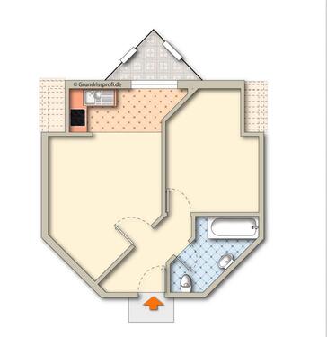 Foto - 2 Zimmer Etagenwohnung zur Miete in Rietberg