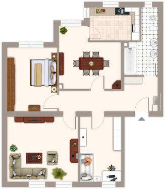 Foto - 3 Zimmer Etagenwohnung zur Miete in Mönchengladbach