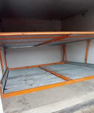Foto - Doppelparker zum Ausbauen, gebraucht, inclusive Hydraulikaggregat