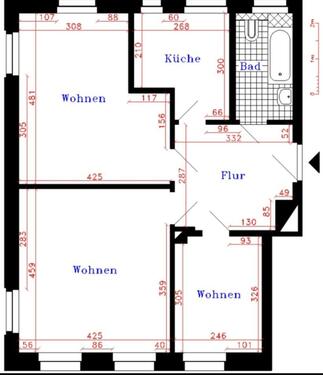 Foto - Etagenwohnung zur Miete in Penig