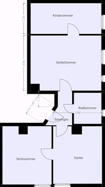 Foto - Gemütliche 3 Zimmer Wohnung im Dachgeschoss. max 3 Personen!!