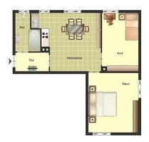 Demnächst frei! 2-Zimmer-Wohnung in Duisburg Huckingen