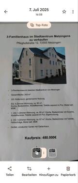 Foto - Mehrfamilienhaus, Wohnhaus zum Kaufen in Metzingen