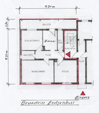 Foto - Etagenwohnung in Frankenberg (Eder)