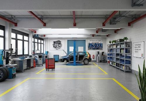 Foto - Perfekt für KFZ-Betriebe – Lager mit Rampe & Kran in Alzenau!