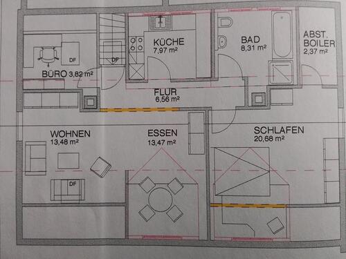 Foto - Etagenwohnung zur Miete in Schwendi