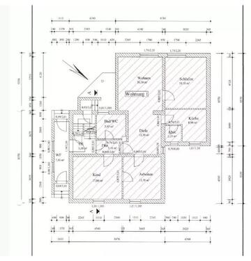 Foto - 4 Zimmer Erdgeschoßwohnung zum Kaufen in Herbsleben