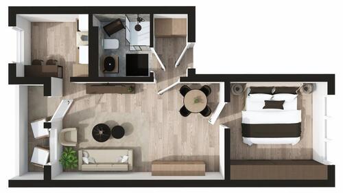 Foto - 2-Raum-Wohnung in Zschopau zu vermieten